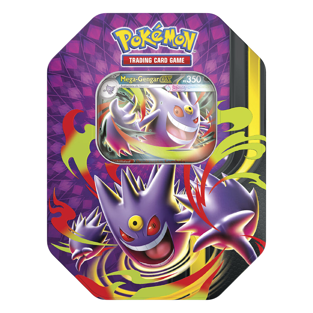 Lata Metálica Pokémon Summer Mega Gengar ex (Español)