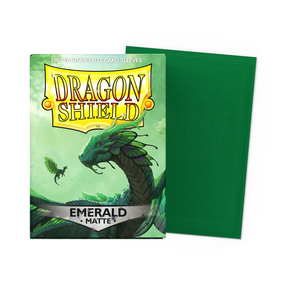 Dragon Shield - Matte Verde Esmeralda