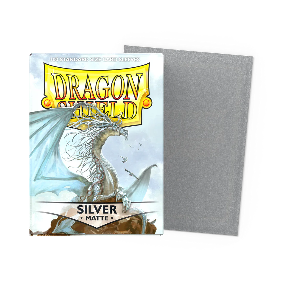 Dragon Shield - Matte Plata
