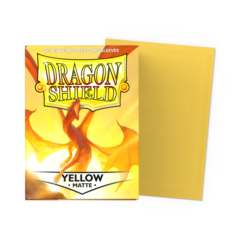 Dragon Shield - Matte Amarillo