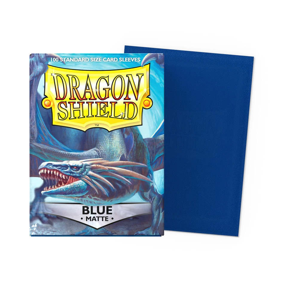 Dragon Shield - Matte Azul