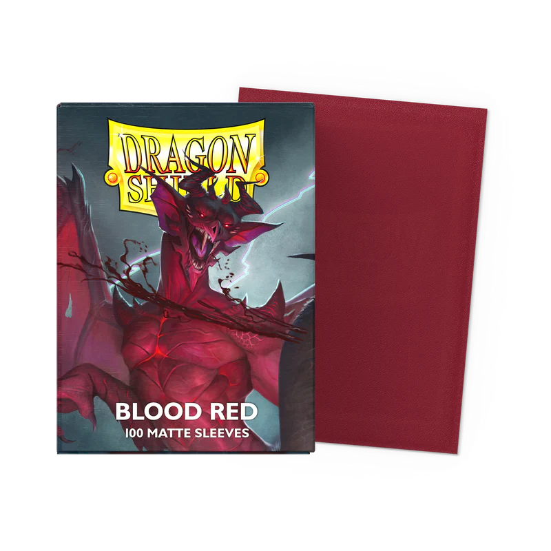 Dragon Shield - Matte Rojo Sangre