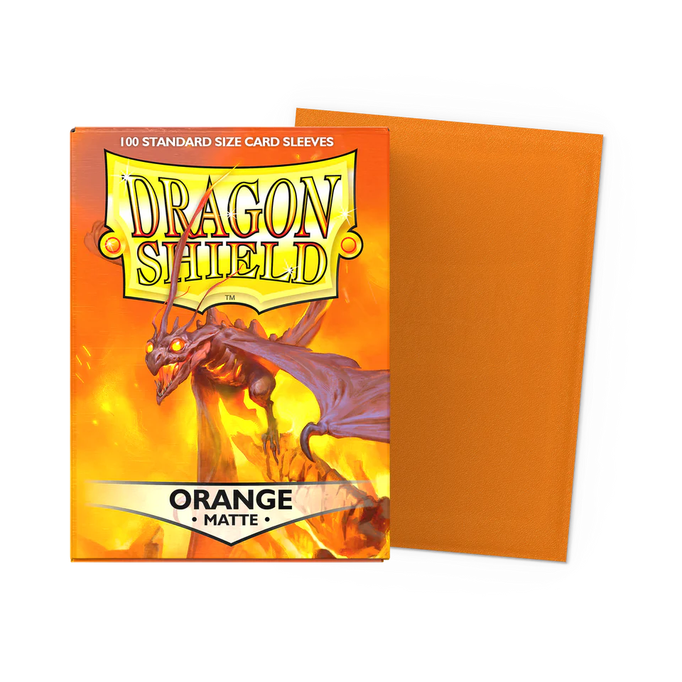 Dragon Shield - Matte Naranja