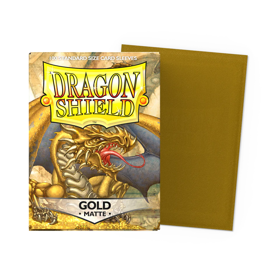 Dragon Shield - Matte Oro